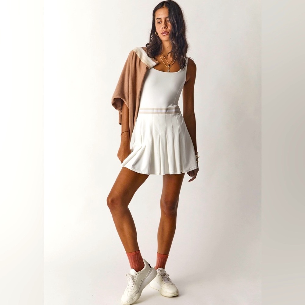 NWOT The Upside x Revolve Peached Lucette Dress in White